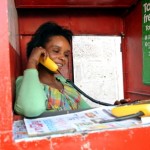lady on phone | Connect Africa | image