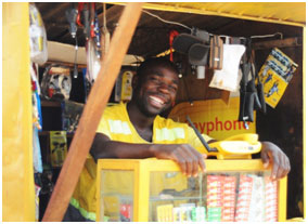 Rural store selling airtime rural store | Connect Africa | image