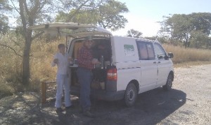 lunch from van | Connect Africa | image